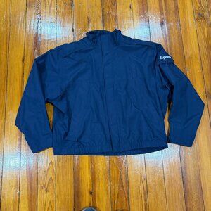 Supreme Gore Tex Shell Jacket Navy Blue SS25 Size S (Shell Only, No Hood/Vest)